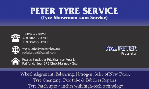Peter Tyre Service - Tyre Shop in Margao